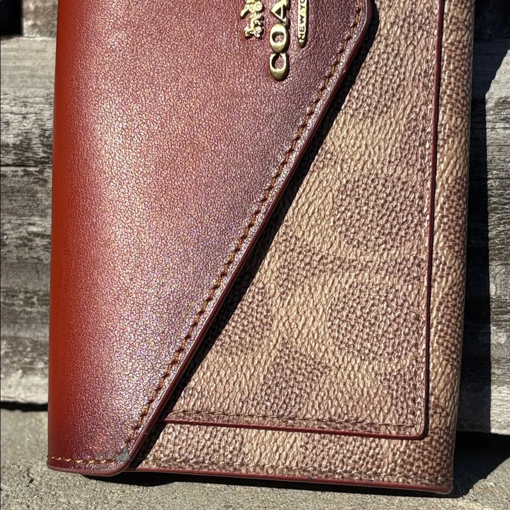 Coach Signature C Long Wallet REHAB WALLET WITH CALLOUTS - Picture 5 of 16
